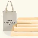 6-Piece Sheet Set 1000 Thread Count Luxury Certified 100% Pima Cotton Bed Sheets fits up to 18-21 inch Deep Pocket