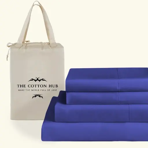 6-Piece Sheet Set 1000 Thread Count Luxury Certified 100% Pima Cotton Bed Sheets fits up to 18-21 inch Deep Pocket